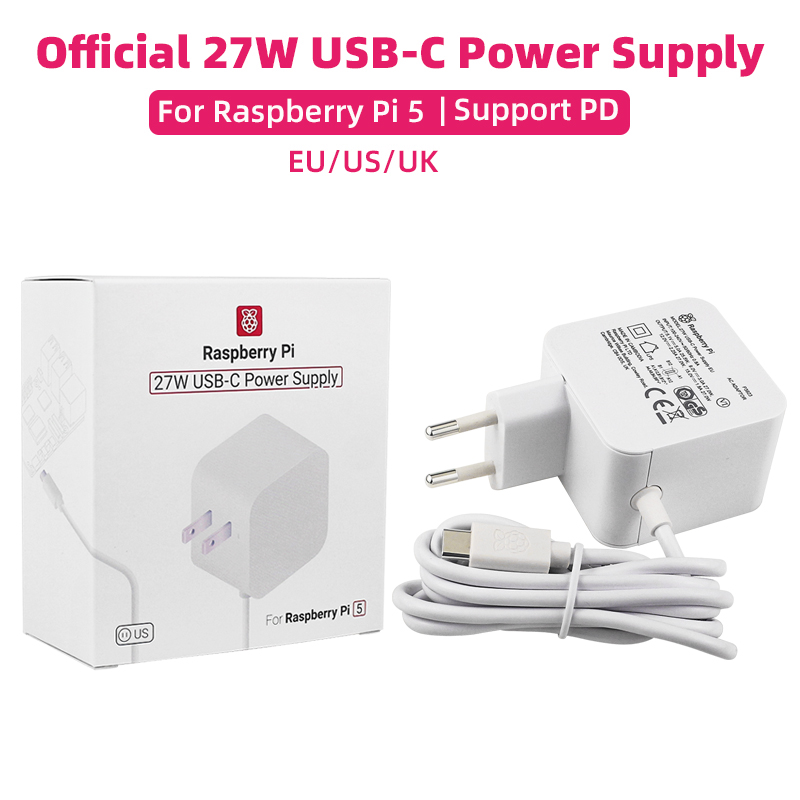 Banana Pi Bpi-M5 - Official Raspberry Pi 27W USB-C Power
