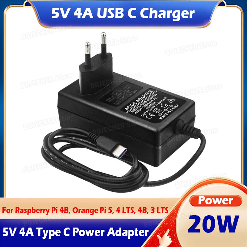 Banana Pi Bpi-M5 - 5V 4A USB C Charger For