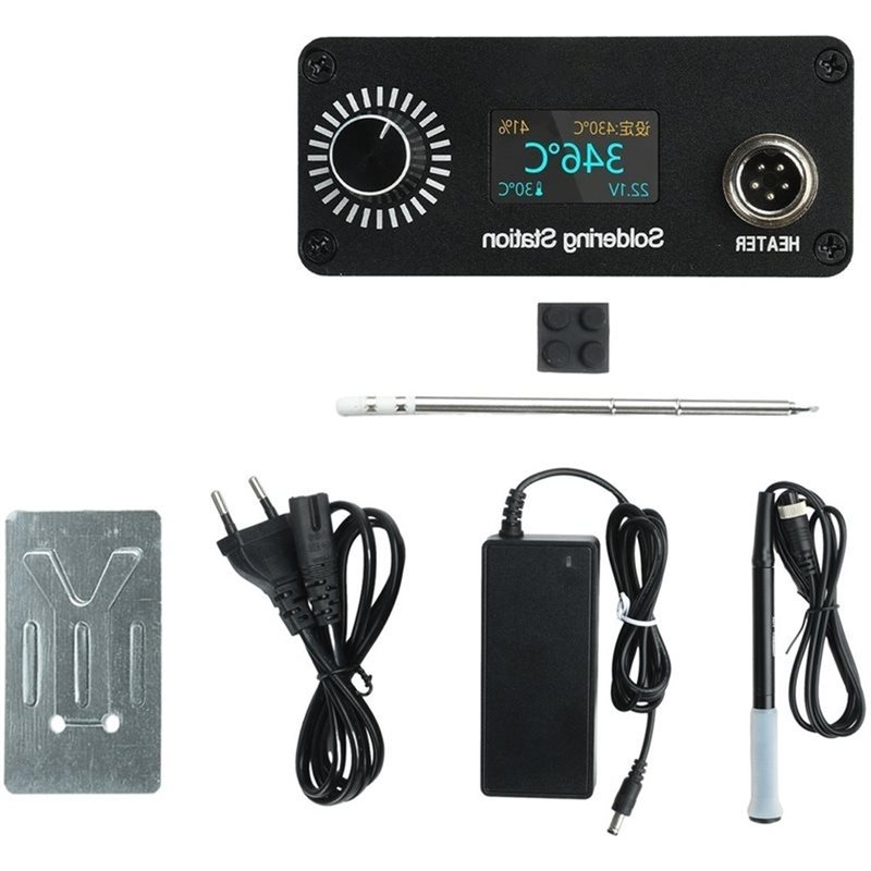 Soldering Station T12 Oled - B03C-T12 Digital Soldering Station Portable Mini