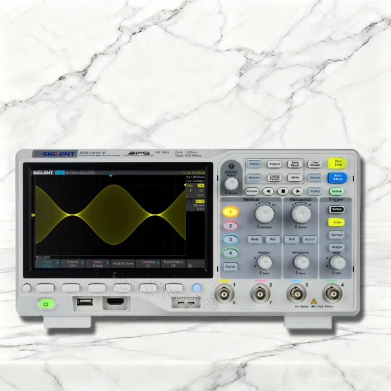1PC SIGLENT SDS1104X-E 100MHz  - Digital Storage Oscilloscope 100Mhz 4Ch review and price