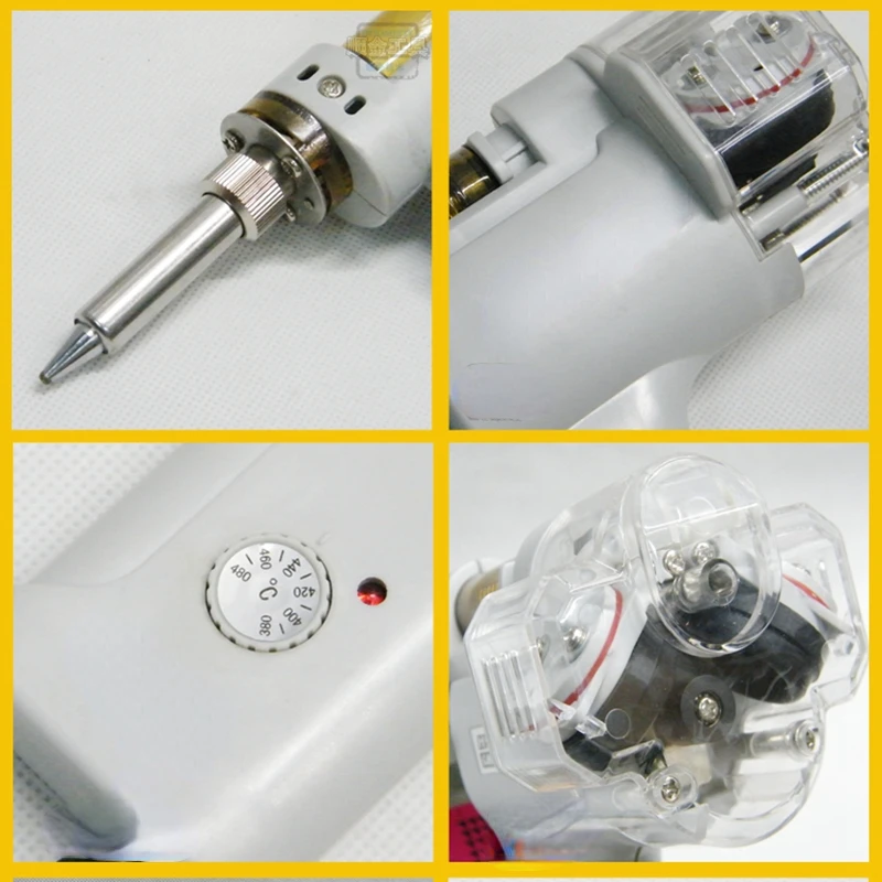 100W Double Suction Pump Vacuu - Desoldering Gun Vacuum Electric review and price