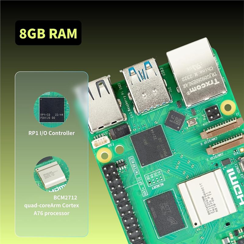 AS95-For Irasptek Starter Kit  - Raspberry Pi 5 8Gb Kit review and price