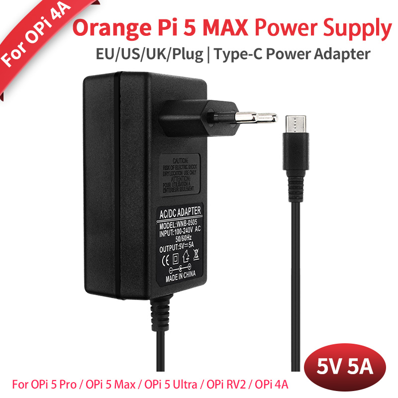 Orange Pi 5 Pro Power Supply 5 - Banana Pi Bpi-M5 review and price
