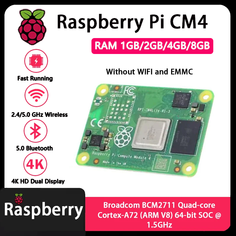 Raspberry Pi CM4 1GB/2GB/4GB/8 - Raspberry Pi Compute Module 4 8Gb 32Gb review and price