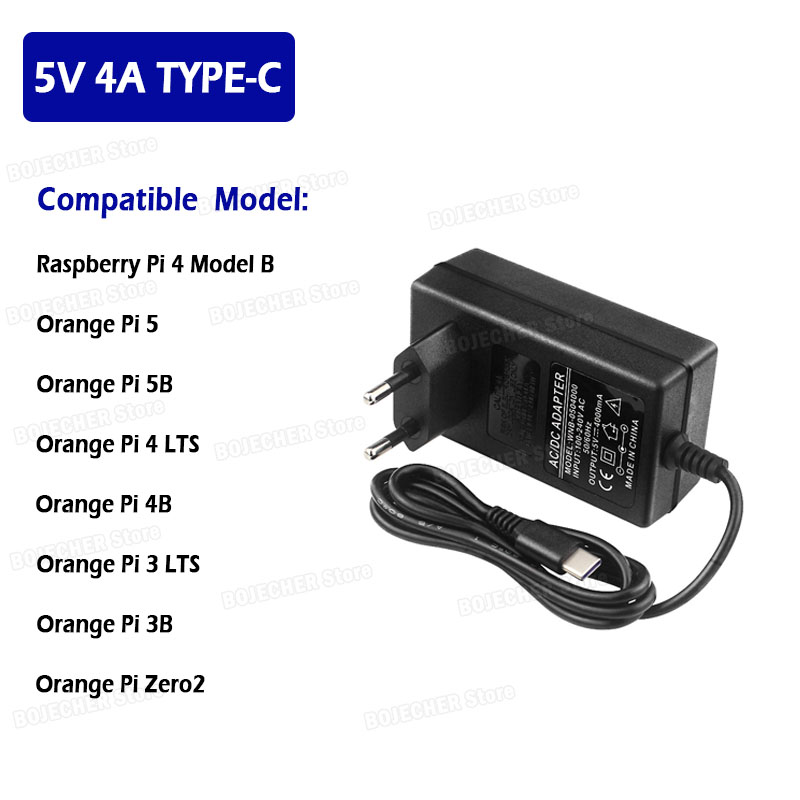 5V 4A USB C Charger For Raspbe - Banana Pi Bpi-M5 review and price