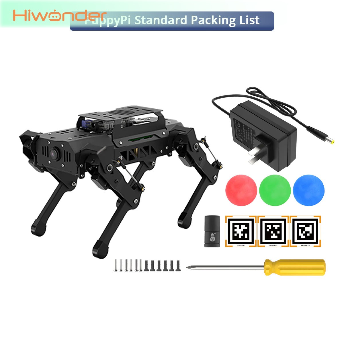 Hiwonder PuppyPi Standard Kit  - Raspberry Pi 5 8Gb Kit review and price