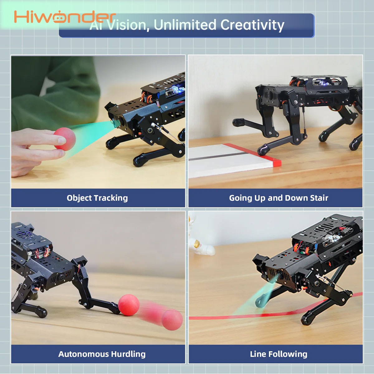 Hiwonder PuppyPi Standard Kit  - Raspberry Pi 5 8Gb Kit review and price