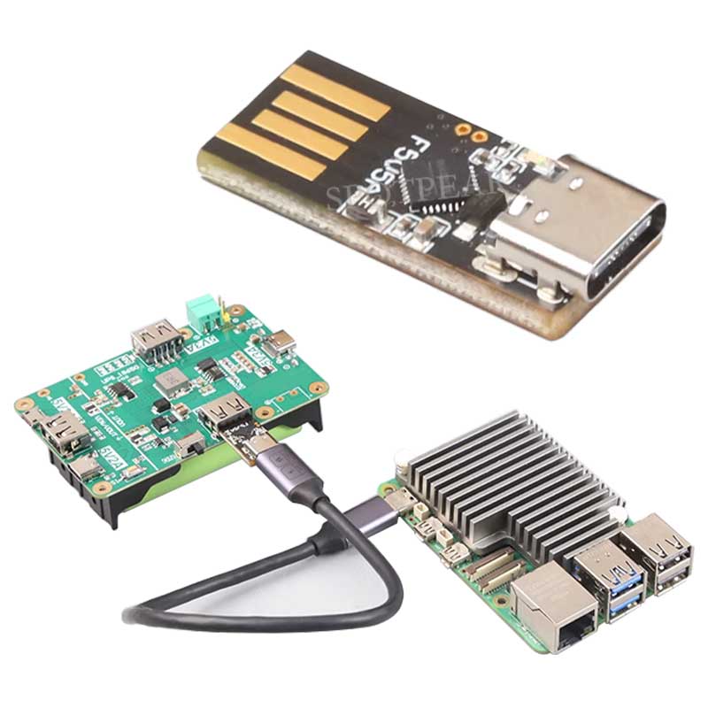 Raspberry Pi 5 USB A C Mini PD - Banana Pi Bpi-M5 review and price