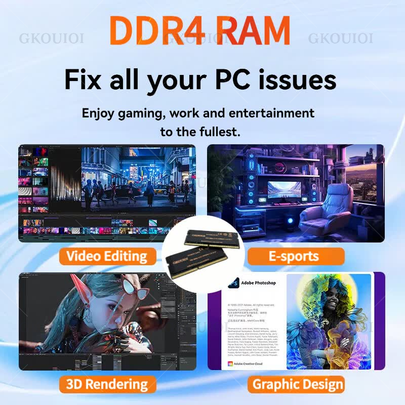 GKOUIOI DDR4 Memoria Ram 4GB 8 - Khadas Vim4 8Gb review and price