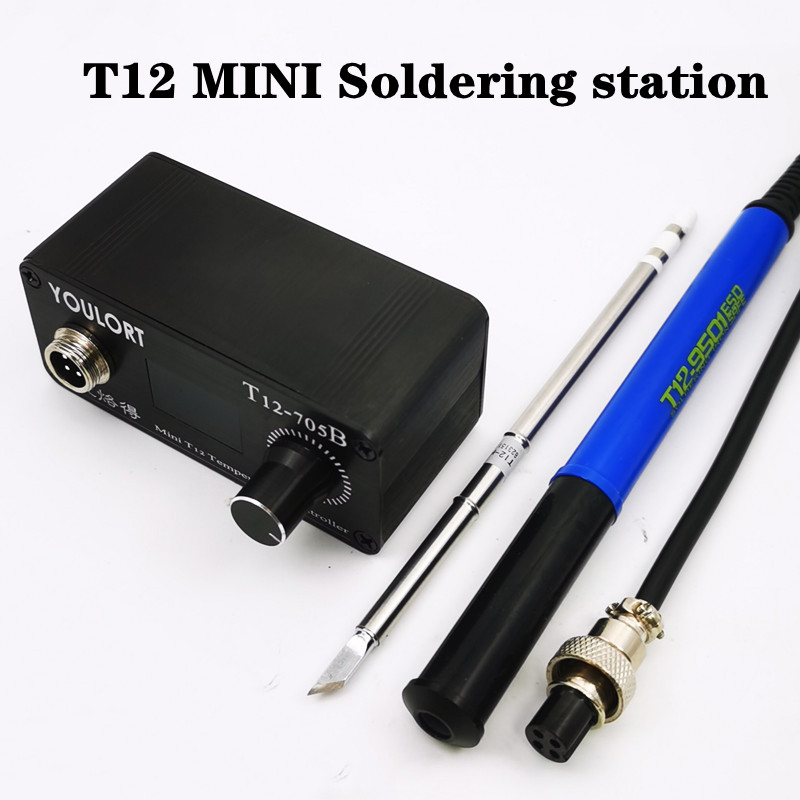 MINI T12-705B Soldering Iron s - Soldering Station T12 Oled review and price