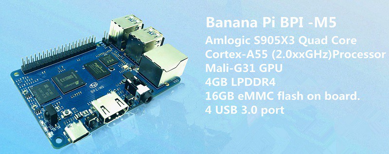 Banana PI BPI M5 New Generatio - Banana Pi Bpi-M5 review and price