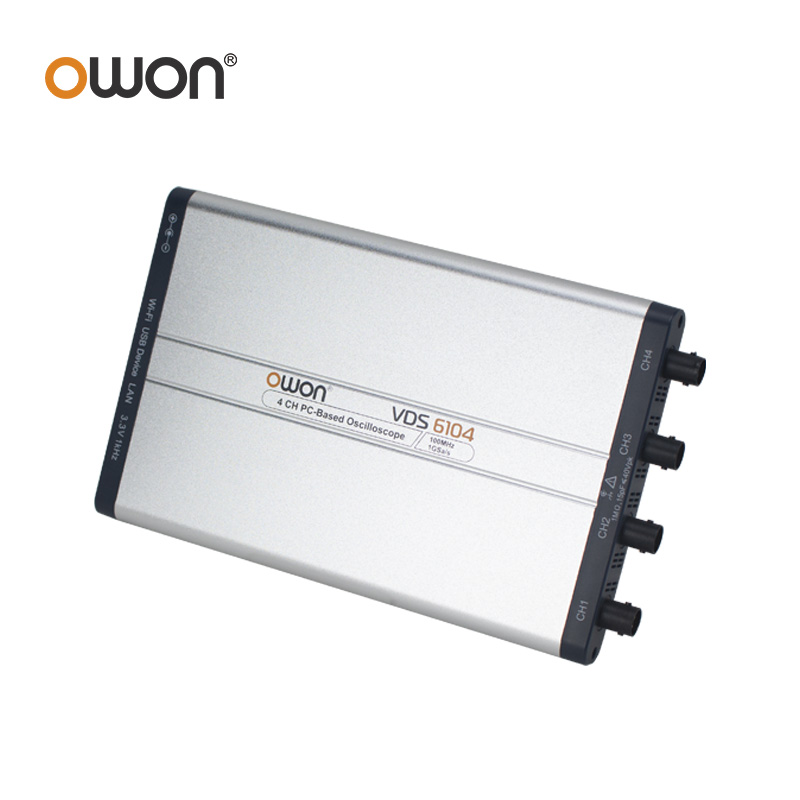 OWON VDS6074 VDS6104 Virtual P - Digital Storage Oscilloscope 100Mhz 4Ch review and price