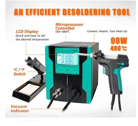 ESD Safe SS-331H Digital Elect - Desoldering Gun Vacuum Electric review and price