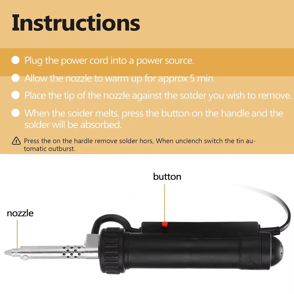BBT-680 Electric Vacuum Solder - Desoldering Gun Vacuum Electric review and price