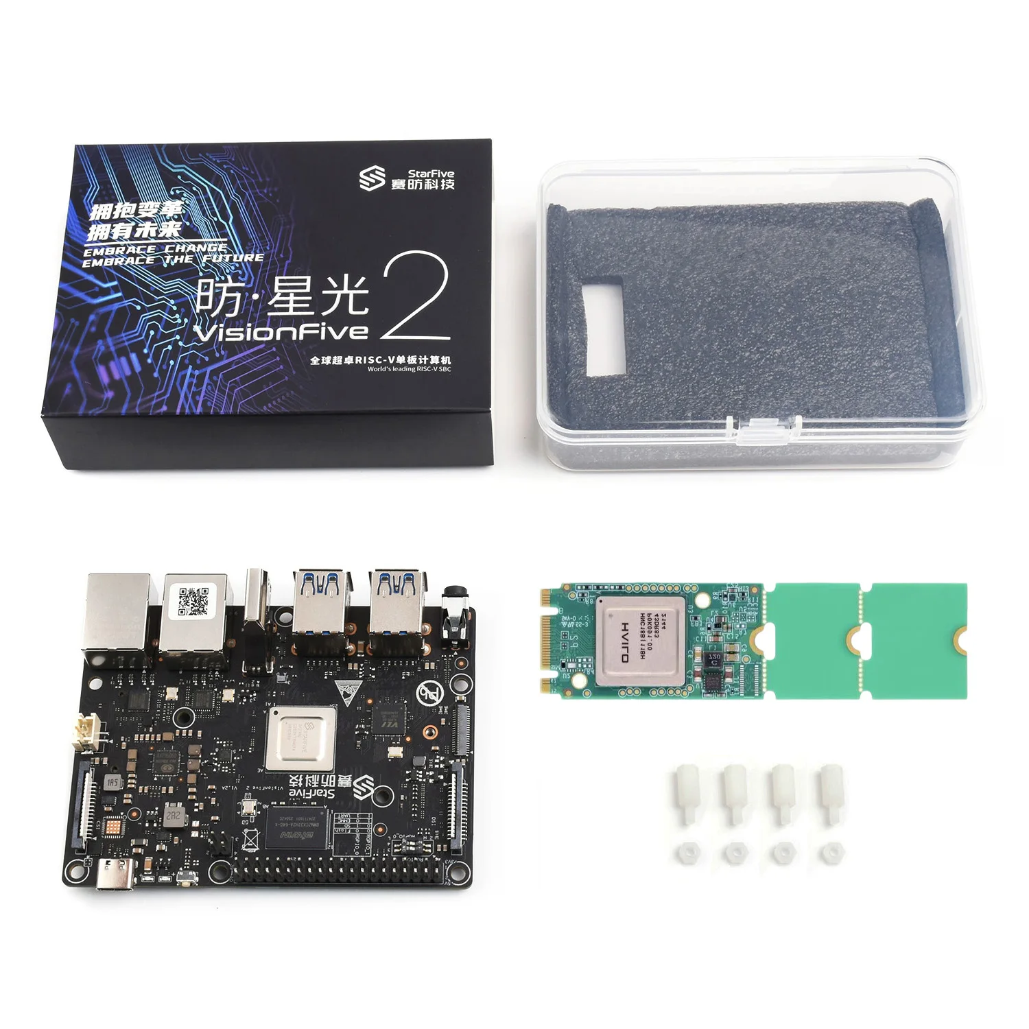 VisionFive2 8GB WiFi AI Kit RI - Raspberry Pi 5 8Gb Kit review and price