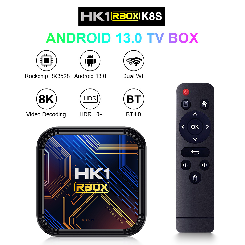 HK1 RBOX K8S Android 13 TV Box - Radxa Rock 5B 16Gb review and price