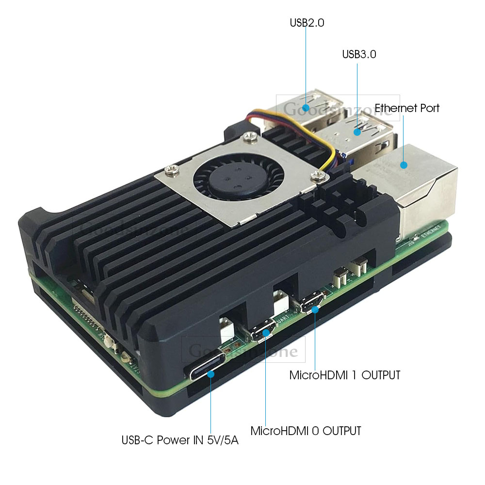 Raspberry Pi 5 Aluminum Alloy  - Raspberry Pi 5 8Gb Kit review and price
