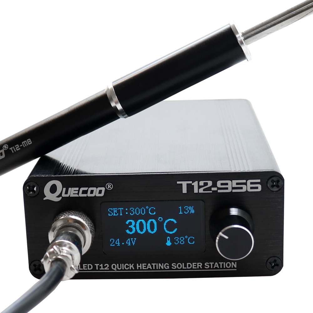 QUECOO T12-956 Soldering Digit - Soldering Station T12 Oled review and price