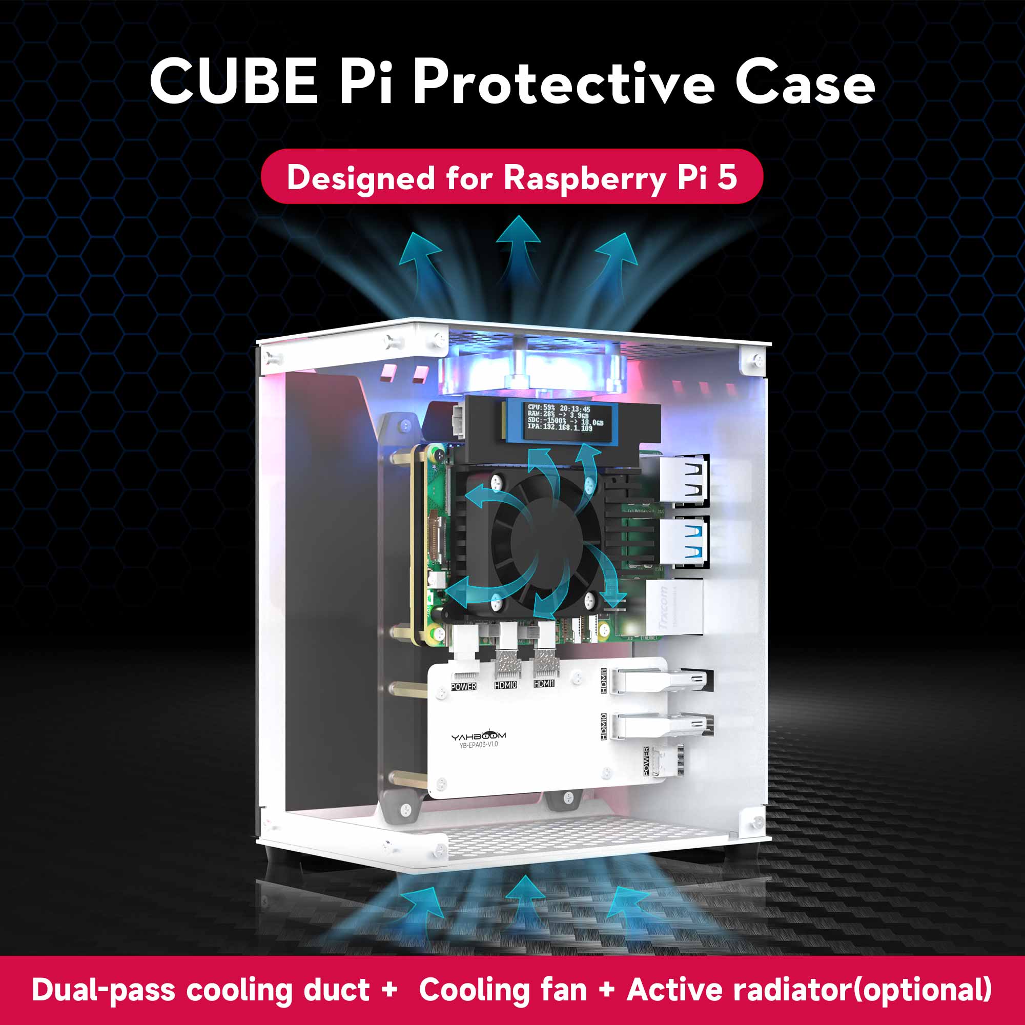 Raspberry Pi 5 Case Protective - Raspberry Pi 5 8Gb Kit review and price